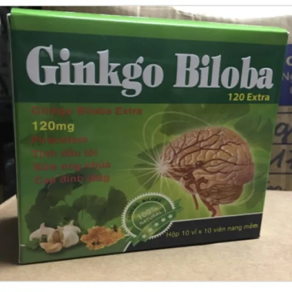 Ginkgo biloba 120 Extra củ tỏi _Us (H100V) Hàng Đắt