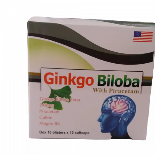 Ginkgo Biloba 240Mg Trắng 1 Lá _Us (H100V) K120H