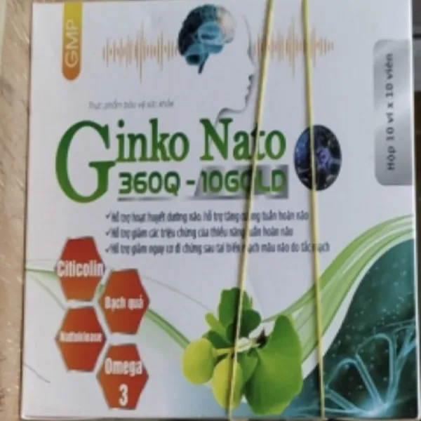 Ginkgo Nato 360Q10 Gold 10Vỉ X10V