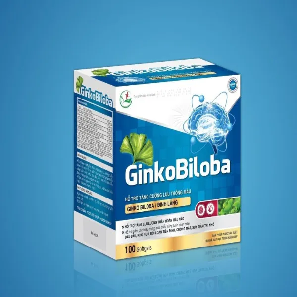 Ginko Biloba Xanh Dương _Thăng Long (H10 Vỉ X 10V) K72H