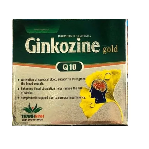 Ginkozine Gold Q10 Thanh Vinh (H100V)