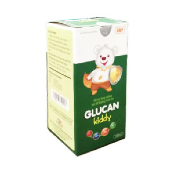 Glucan Kiddy Tăng Cường Sức Đề Kháng Trẻ Em (C/100Ml)