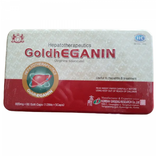 Goldheganin (Arginin) Hộp Sắt _Hàn Quốc (H60V)