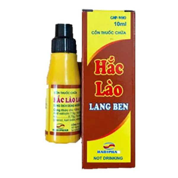 Hắc Lào Lang Ben Hà Tĩnh (Cọc10Lọ10Ml)