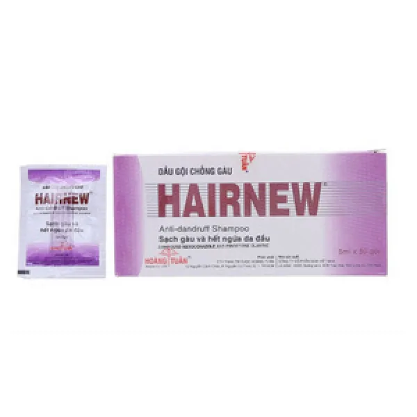 Hairnew Trị Gàu _Hoàng Tuấn (H50Gói5Ml)