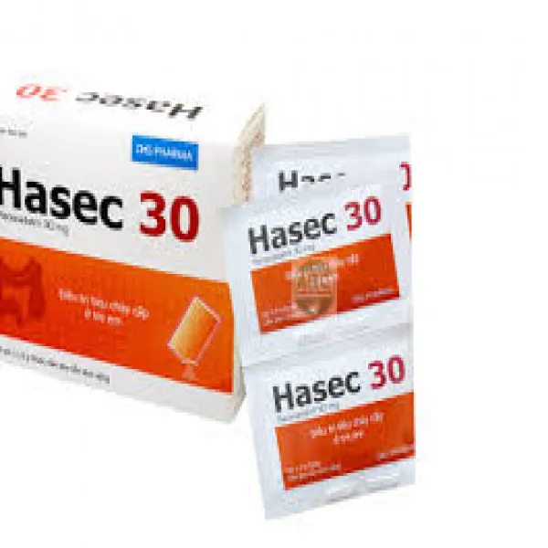 Hasec 30Mg (Racedatrin) _Hậu Giang (H24Gói1,5Gr)