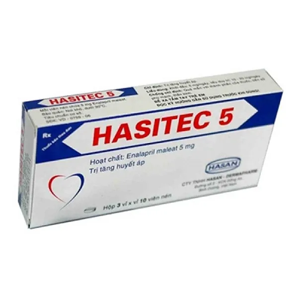 Hasitec Enalapril 5Mg Hasan (H/30V)