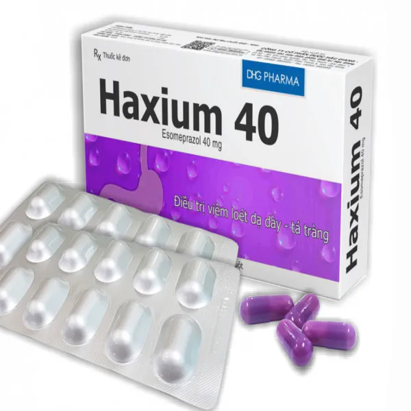 Haxium 40Mg (Esomeprazol ) _Hậu Giang (H30V)