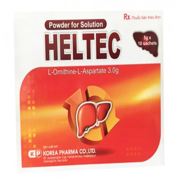 Heltec (L-Ornithin-Laspartat 3G) _ Korea (H10G5Gr)