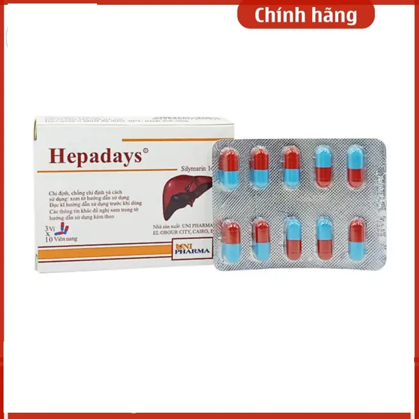 Hepadays Unipharma Viên Nang (H30V)