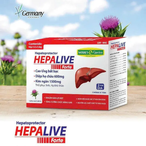 Hepalive Forte Bổ Gan Ống _Us (H/20 Ống)