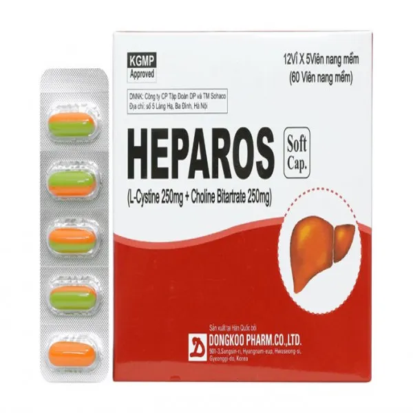 Heparos 250Mg Gan _ Hàn Quốc (H60V)