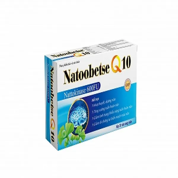 Hoạt Huyết Dưỡng Não Natoobetse Q10 Hd Pharma (H30V) (Xanh)