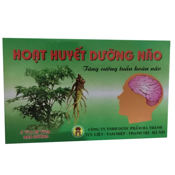 Hoạt Huyết Hà Thành Viên Bao Đường(H100V)