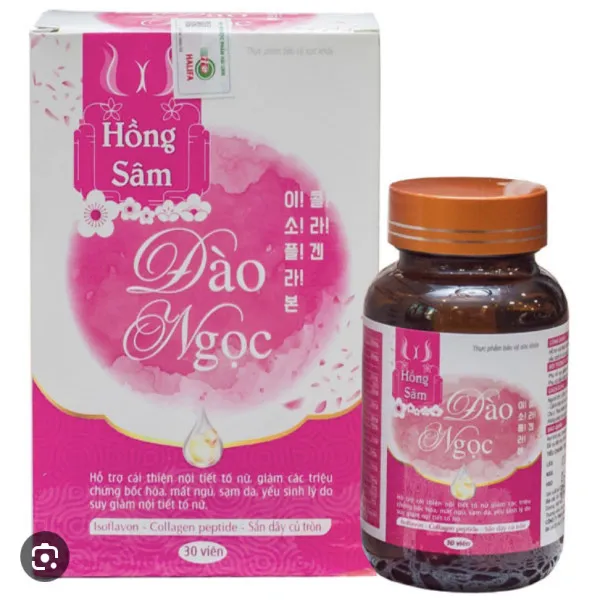 Hồng Sâm Đào Ngọc _Hải Linh (Lọ30V)