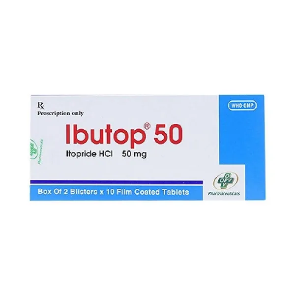 Ibutop 50Mg (Itoprid 50Mg) Dạ Dày _Opv (H2Vỉ X 10V)