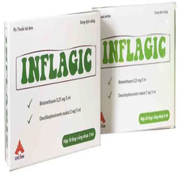 Inflagic Ống _Cpc1 Hà Nội (Hộp10 Ống X 5Ml)