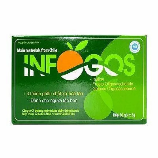 Infogoss Chất Xơ _Đông Nam Á (H30 Gói X 3Gr)