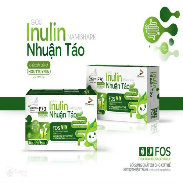 Inulin Namishark Nhuận Táo _Mb (Hộp20 Ống)