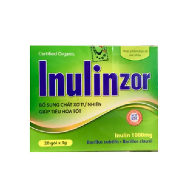 Inulin Zor Bổ Sung Chất Xơ Gói _Ako (H20 Gói3Gr)