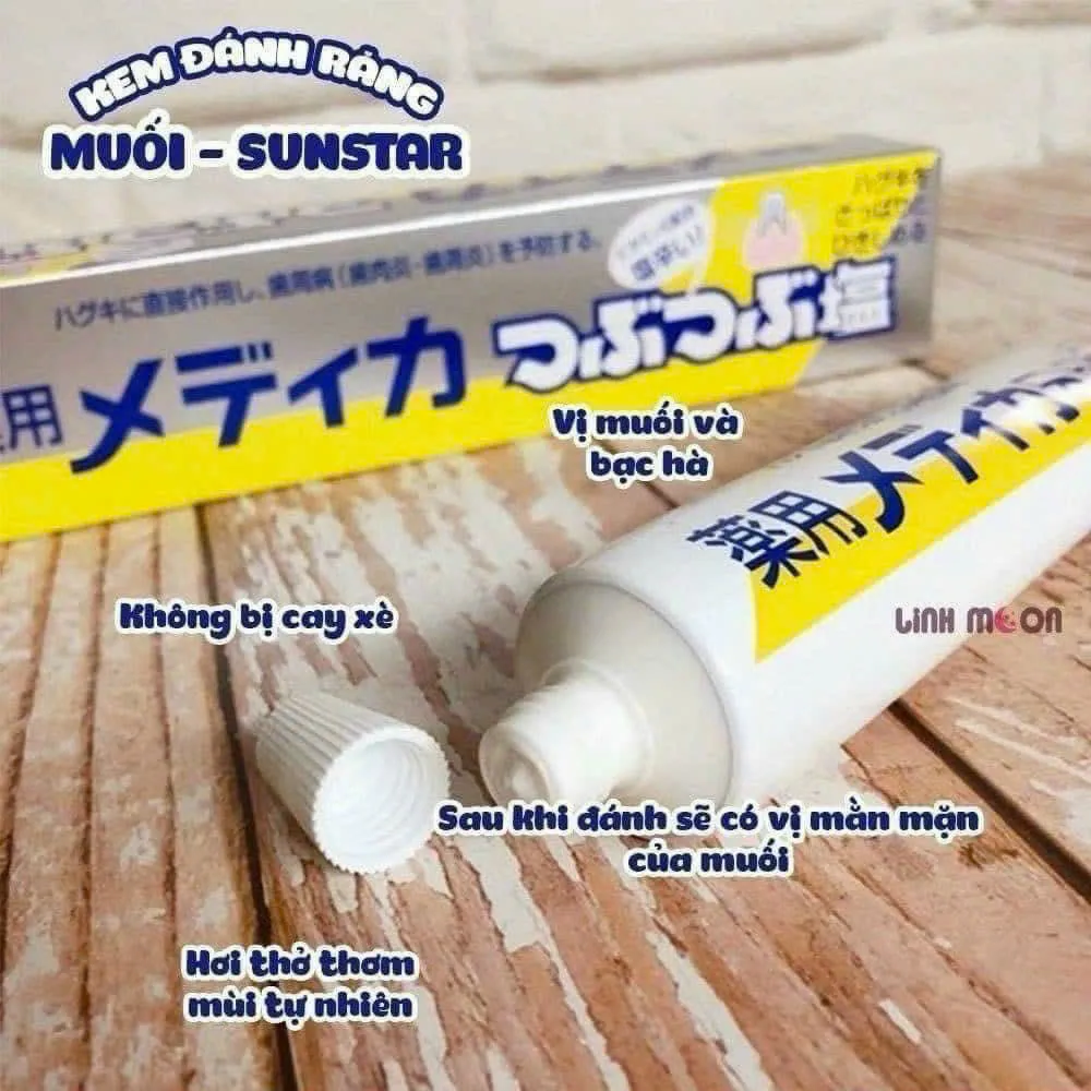 kem đánh răng muối Sunstar (T170g)