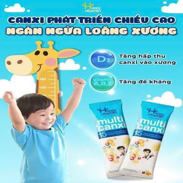 Kẹo Mút Bổ Sung Multi Canxi (Dây10C)