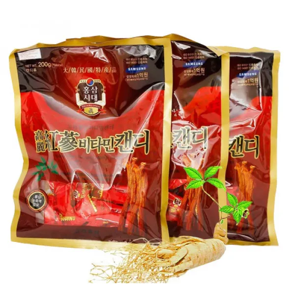 Kẹo Sâm Hàn Quốc Có Đường (B200Gr)