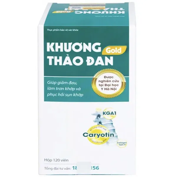 Khương Thảo Đan Gold _Thái Minh (Lọ120V) - To