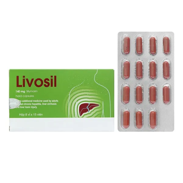 Livosil 140Mg Bổ Gan (H120V)