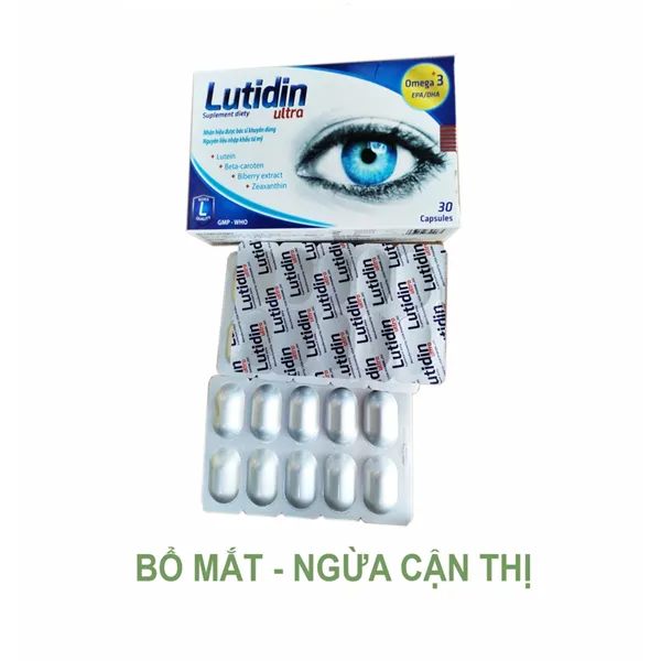 Lutidin Ultra Bổ Mắt _Mediusa (H/3Vỉ X 10V) D6.27