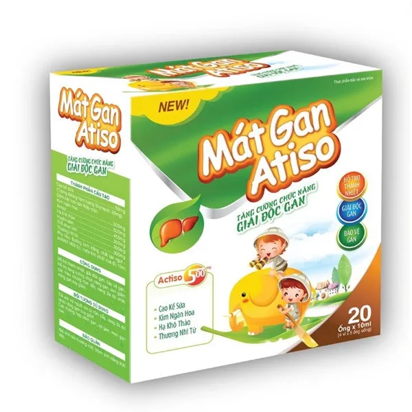 Mát Gan Actiso _ Xanh Hải Linh (H20 Ống)