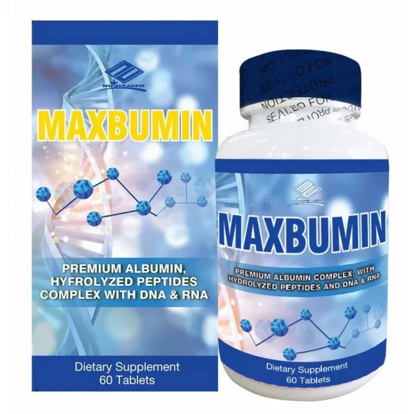 Maxbumin Bảo Vệ Chức Năng Gan Nu-Healthy _Mỹ (C60V)