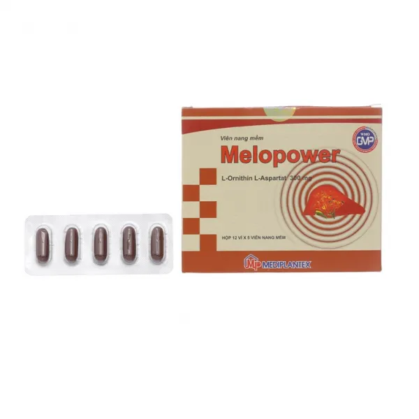 Melopower 300Mg Bổ Gan _Mediplantex (H60V)