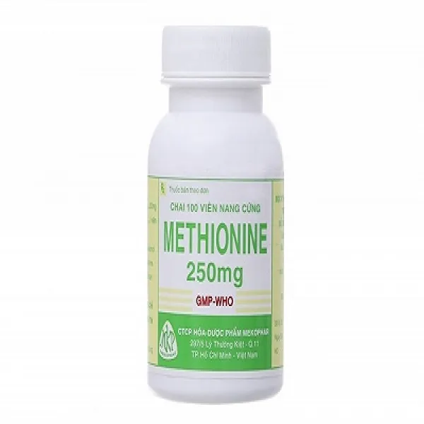 Methionine 250Mg Mekopharm (Lọ 100 Viên)