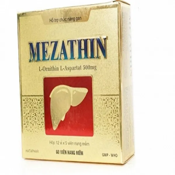 Mezathin 500Mg Hà Tây (H60V)