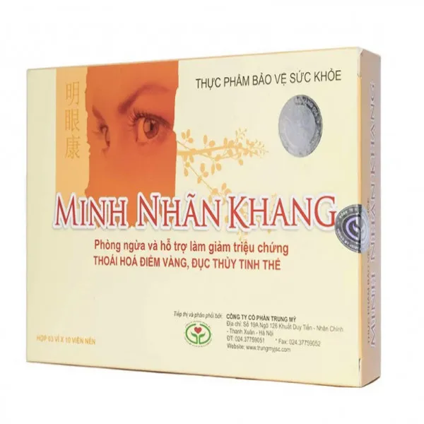 Minh Nhãn Khang (Hộp3 Vỉ X 10 Viên)