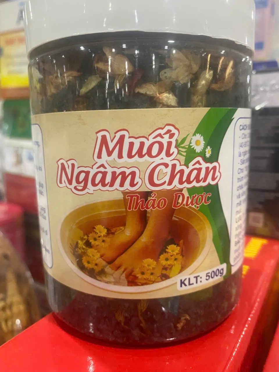 Muối Ngâm chân thảo dược (L500g)