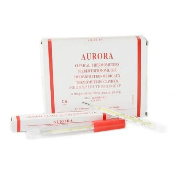 Nhiệt Kế Thủy Ngân Aurora (H/12C)