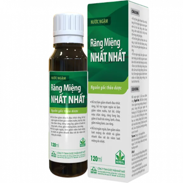 Nước Ngậm Răng Miệng Nhất Nhất (C120Ml)