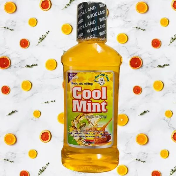 Nước Súc Miệng Coolmint Vàng Nhiệt Miệng (C500Ml)