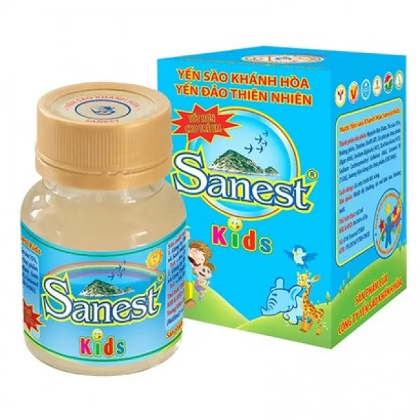 Nước Yến Sào Sanest Kids Trẻ Em (L/62Ml)