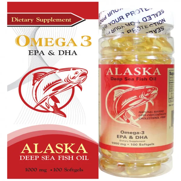 Omega 3 Epa & Dha Alaska _Mỹ (Lọ100V)