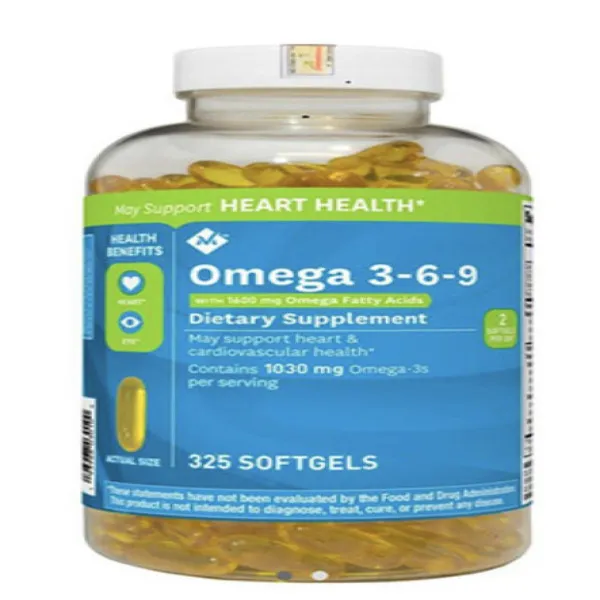 Omega 369 _Mỹ (Lọ325 Viên) Màu Xanh