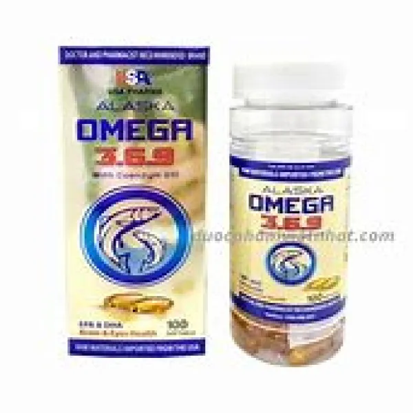 Omega 369 Alaska (2 Viên Trên Vỏ) _Us (Lọ100V) K97H- D1.27