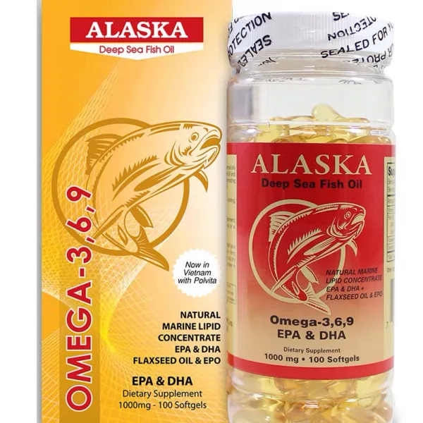 Omega 369 Alaska Nu Health _Mỹ (L100V)