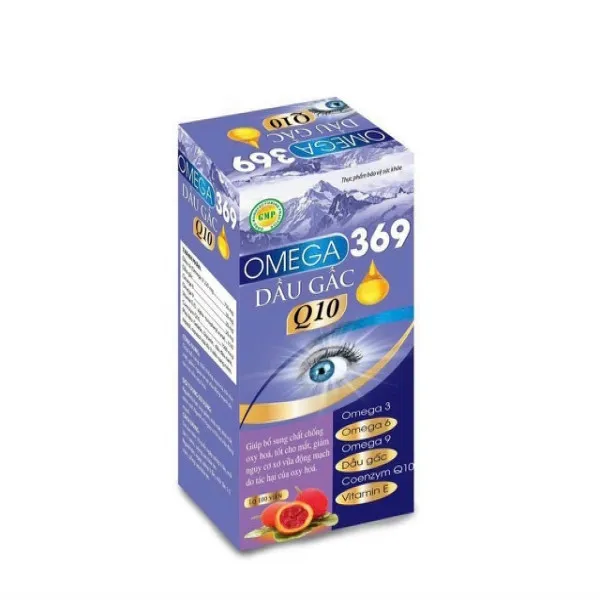 Omega 369 Dầu Gấc, Tím _Tgx (Lọ100V) D3.27