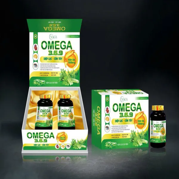 Omega 369 Diệp Lục Cần Tây Cá Vàng _Gỗ (H2 Lọ30V) D8.26