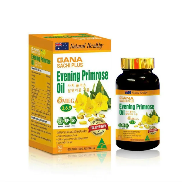 Omega 369 Evening Primrose Gana _Us (Lọ60Viên) Vàng