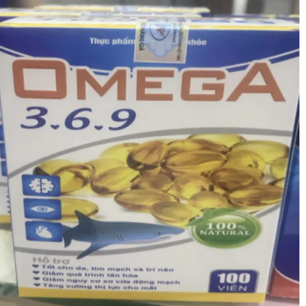 Omega 369 Lọ 100 Viên Việt Hàn hàng điểm