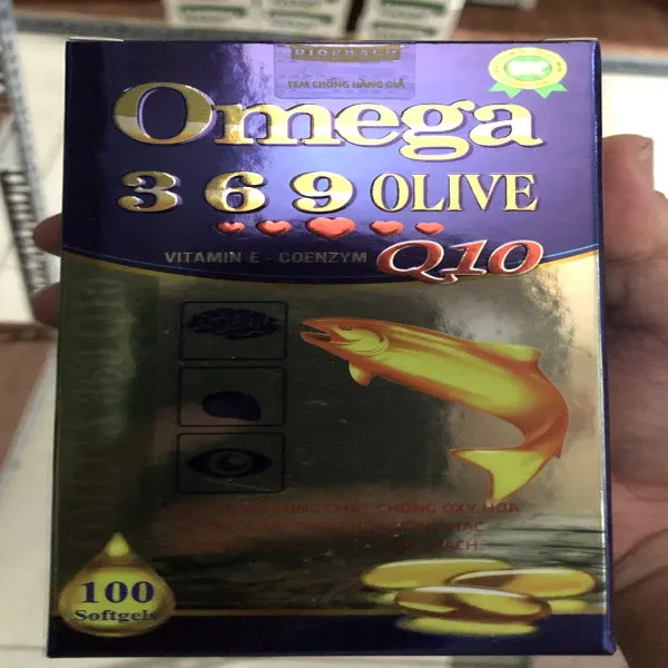 Omega 369 Olive Tím (3 Viên Trên Vỏ) (Lọ100V) D10.26